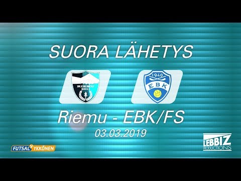 03.03.2019 Riemu - EBK/FS klo 14.00 Futsal-Ykkönen