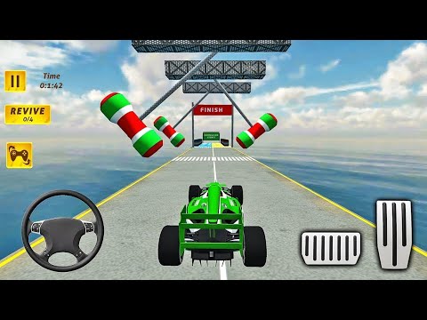 Formula Car Racing Simulator - Impossible Mega Ramp Car Driving 3D Games - Android Gameplay