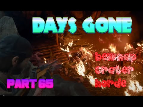 days gone belknap crater horde gameplay part 65 #gamers#daysgone#gaming#horde#gameplay