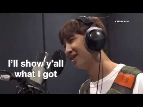 BTS recording BTS IN THE SOOP song