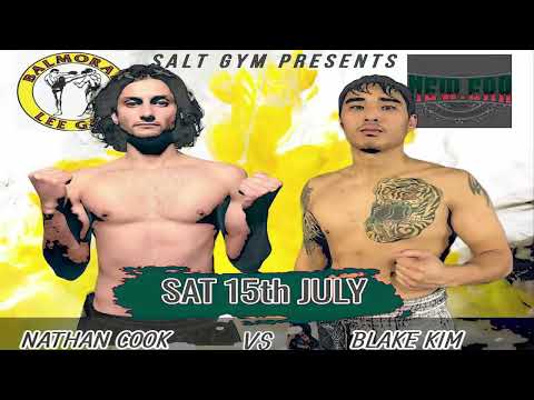NATHAN COOK vs. BLAKE KIM - S.A.L.T Gym Future Generation 7 Boxing & Kickboxing Event