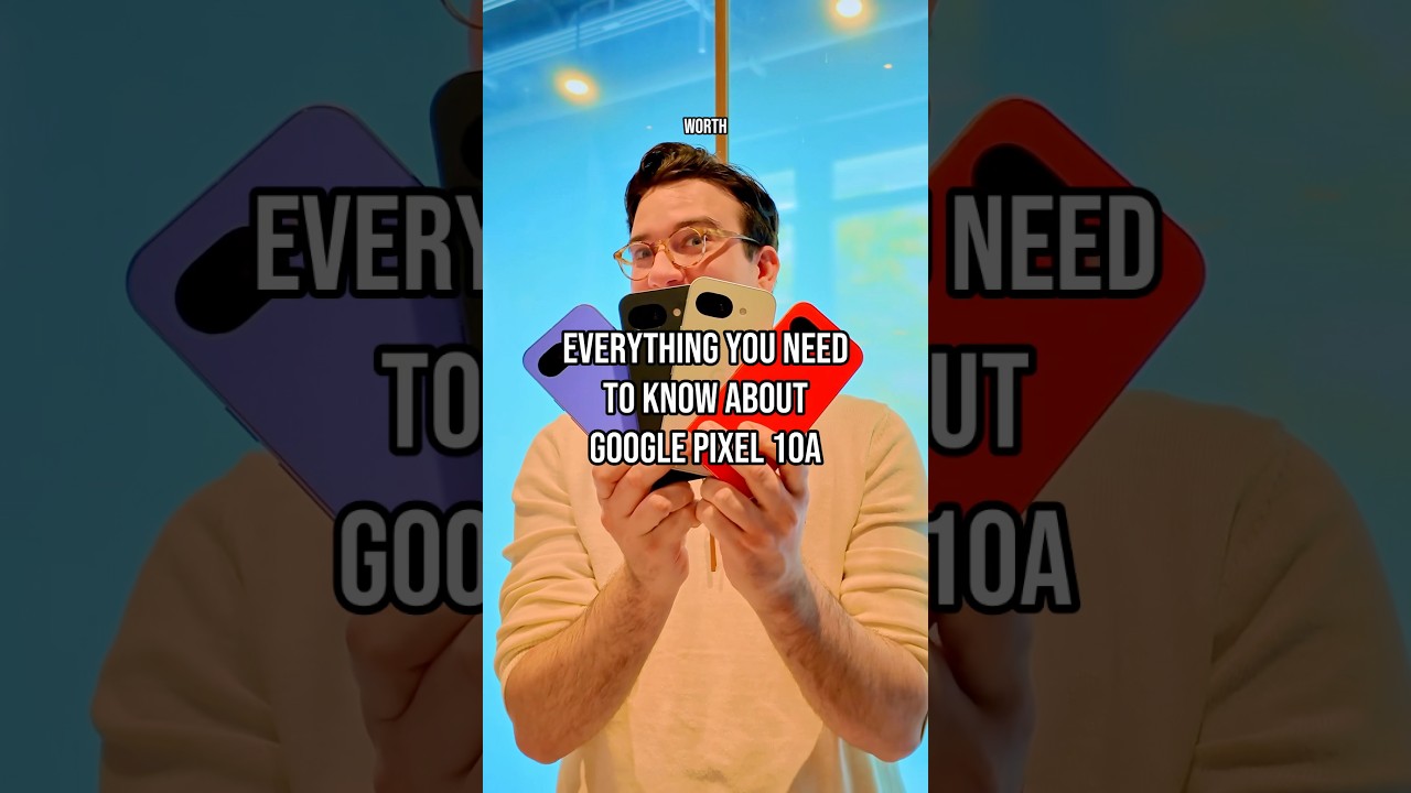 Google Pixel 10a HANDS ON! New Features, Camera Specs, Battery & More... #pixel10a #googlephone - YouTube