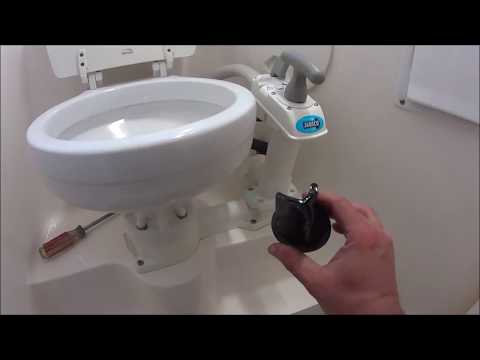 How to Jabsco boat toilet repair kit installation