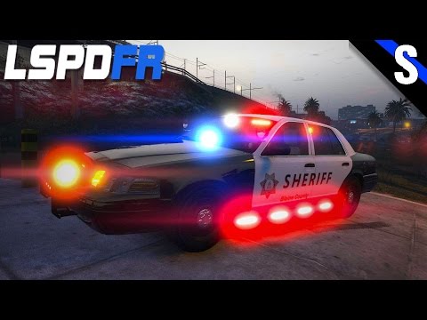 GTA V LSPDFR #128 Sacramento County Sheriff Ford Crown Victoria