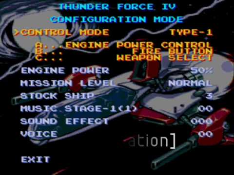 THUNDER FORCE IV ULTRA MEDLEY - part 1/5 [Intro, Stages 1-3]