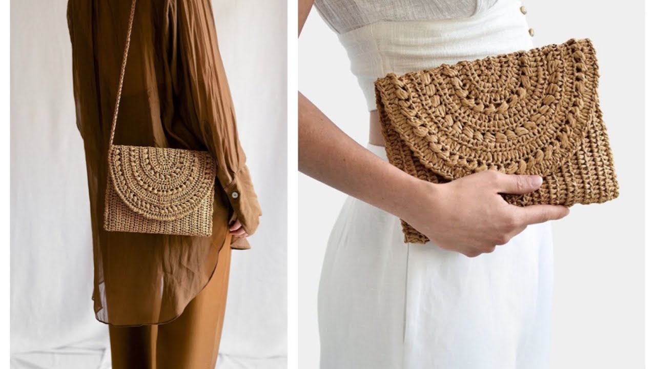 Etsy’nin En Çok Satan Örgü Çanta Modelini Yapıyoruz 😍 - Örgü Kolay Portföy Çanta Tarifi