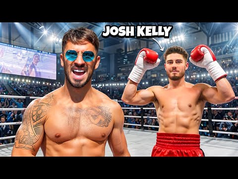 Sparring with British champ JOSH KELLY