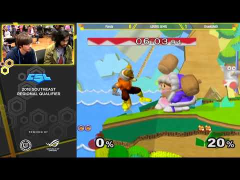 CSL SE Qualifier - Panda (Fox) vs DrunkSloth (Ice Climbers) - Losers Semis