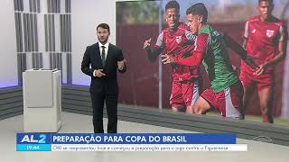 CRB se reapresenta e mira duelo contra o Figueirense pela Copa do Brasil
