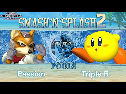 SNS2 - Passion (Fox) vs Triple R (Kirby) - Melee Pools