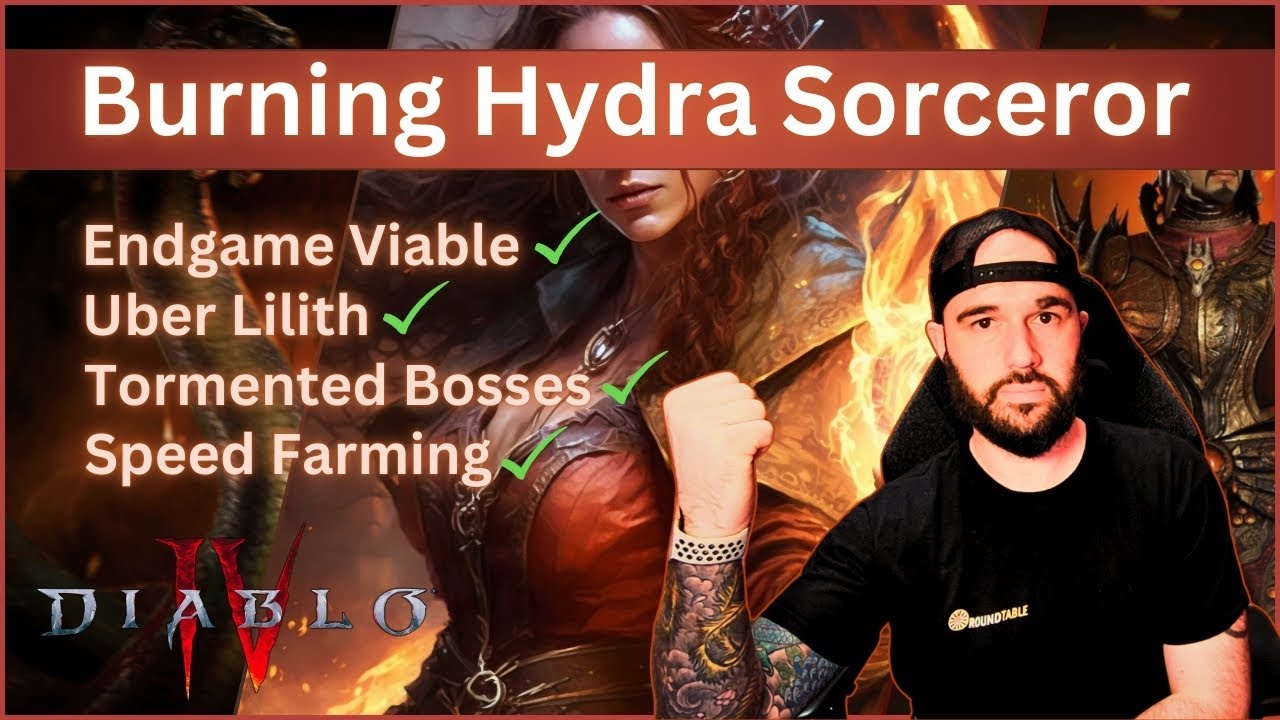 Diablo 4: Season 5 Burning Hydra Sorceress Endgame Build Guide