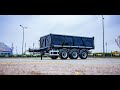 3 Ways Tipping Trailer Drawbar Trailer STU Trailers