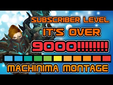 Evylyn - Sub lvl IT'S OVER 9000! 6.1 level 100 Arms Warrior 9k subs Bg Machinima montage wow wod pvp