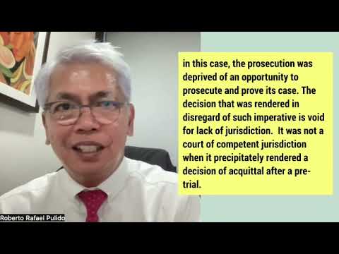 First Part of Double Jeopardy | Consti II. Bill of Rights | Atty. Roel Pulido