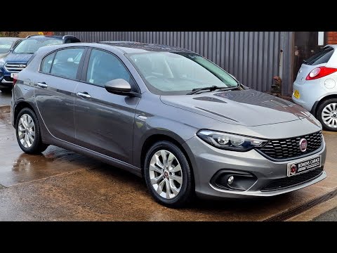 2018 (68) Fiat Tipo Easy Plus 1.4 5Dr I'm Electroclash Grey. 47k Miles. 2 Owners. 4 Services. £8490