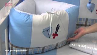Quarto para Bebê sem Cama Babá Príncipe | Ref: 45136