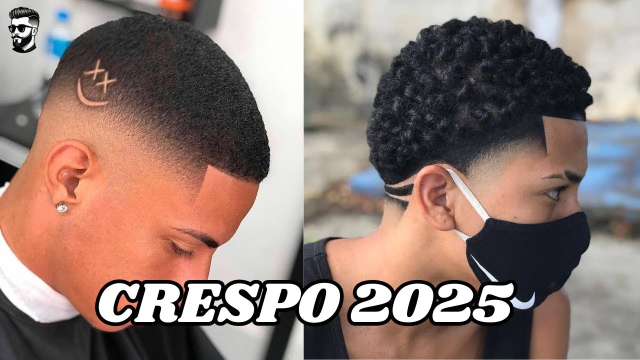 CORTES 2025 - CORTES DE CABELO MASCULINO CRESPO 2025 / CORTE DE CABELO MASCULINO CRESPO 2025