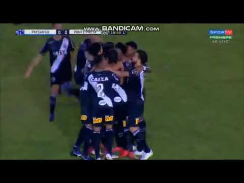 Paysandu apanhando pra Ponte Preta Kkk