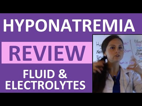 Hyponatremia Fluid & Electrolytes Nursing Students Made so Easy NCLEX Review