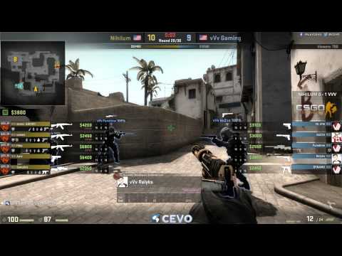 vVv Gaming vs Nihilum Game 2 (CEVO-P CS:GO Season 7) - Misled & Dust