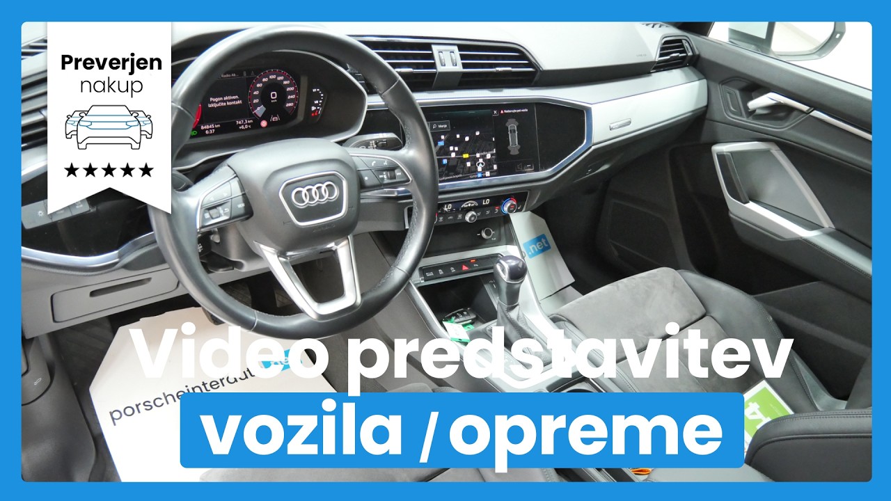 Audi Q3 35TFSI Stronic Sline-DIG.ŠTEVCI-TEMPOMAT- NAVI