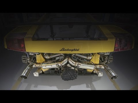LAMBORGHINI GALLARDO 5.0L V10 EXHAUST BY GOSHA TURBO TECH