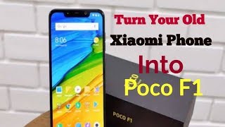 Make your old   phone Poco F1 || Poco launcher || Poco F1 || Apne phone Ko Poco F1 mein convert kre