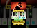 Thee Thalapathy Walk Band Piano Tutorial Shorts