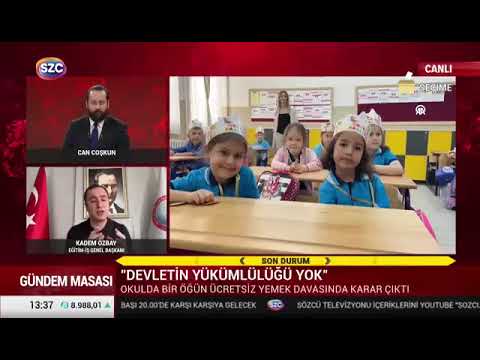 Genel Başkanımız Kadem Özbay, Sözcü Televizyonu`nda Gündem Masası programında gazeteci Can Coşkun`un canlı yayın konuğu oldu.28/03/2024 | EĞİTİM İŞ