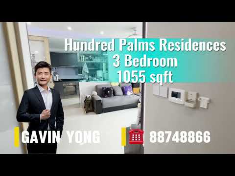 Hundred Palms Residences, 264 Yio Chu Kang Road, Hougang / Punggol / Sengkang, 3 Bedrooms, 1,055 sqft, Executive Condominium For Sale, by Gavin Yong, 500290345 - PropertyGuru.com.sg