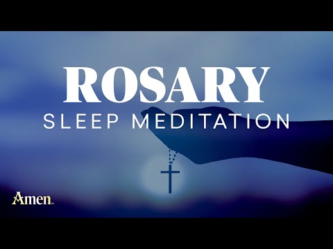 Wind Down & Rest Easy With Amen Sleep Meditation Rosary [3 Hour Rosary for Bedtime]