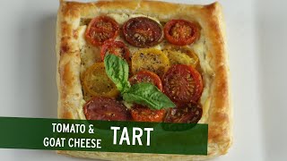 Tomato and Goat Cheese Tart