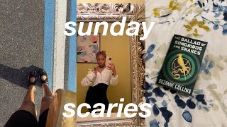 VLOG ★ sunday scaries, the hunger games, hair day, + chit - chats
