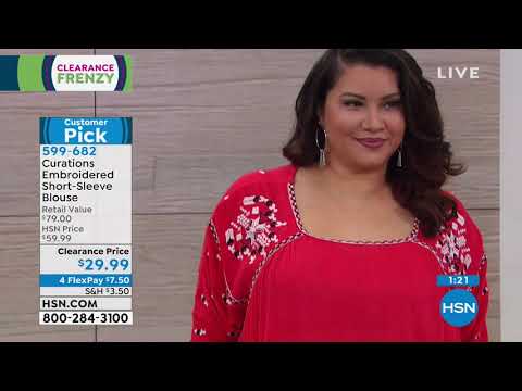 HSN | Curations Fashions Clearance Frenzy 02.10.2019 - 04 AM