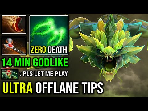 ULTIMATE OFFLANE GUIDE 14Min Godlike Viper 100% Deleted Medusa & EZ 20Min GG 7.29c DotA 2