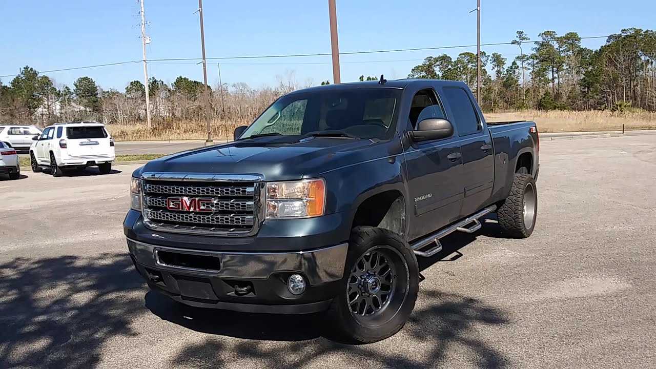 2012 GMC Sierra 2500HD SLE 4WD Allison Duramax 6.6L V8 ...