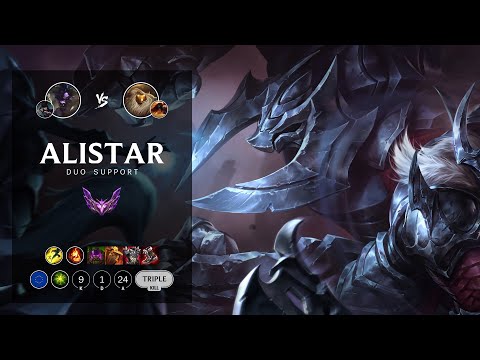 Alistar Support vs Bard - EUW Master Patch 12.16