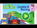 Playing PC Games With Kids Of Summers Sesame Street Cookie Kart Racing Part 2