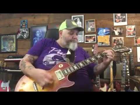 Popa Chubby Guitar Lesson- A Sad Song in G and E using Hammer ons and pull offs