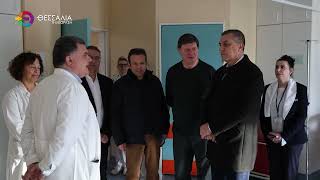 ΕΠΙΣΚΕΨΗ ΚΟΥΡΕΤΑ ΣΤΗΝ ΑΙΜΑΤΟΛΟΓΙΚΗ ΚΛΙΝΙΚΗ ΤΟΥ ΠΓΝΛ  05 02 2026