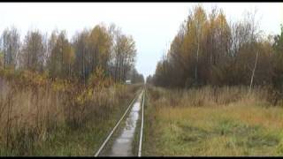 preview picture of video 'Экскурсия на УЖД Гусевского ППЖТ, октябрь 2009'