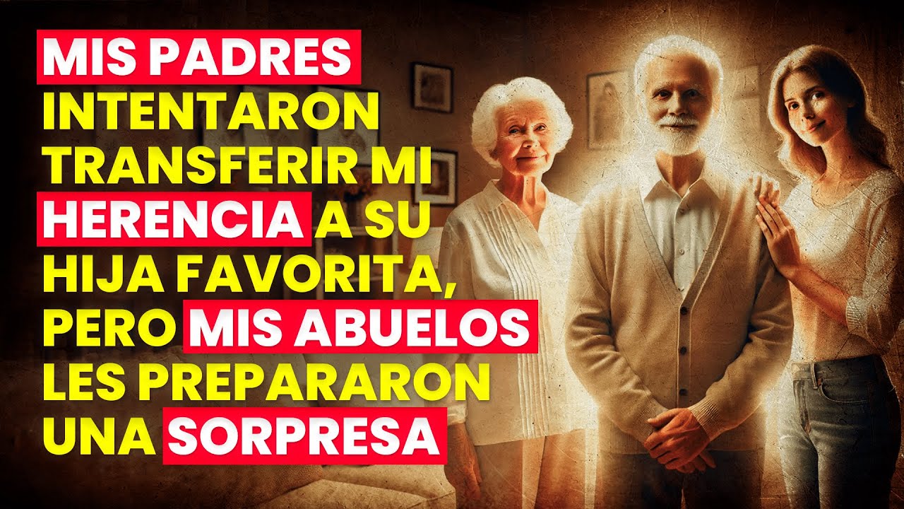 Mis padres intentaron darle mi herencia a su hija favorita, pero mis abuelos los sorprendieron...