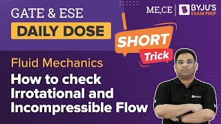 Download Lagu How to Check Irrotational and Incompressible Flow | Fluid Mechanics | GATE u0026 ESE 2024 | BYJU'S GATE Thumbnail