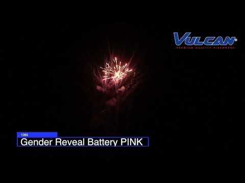 1065 - Gender Reveal Battery PINK