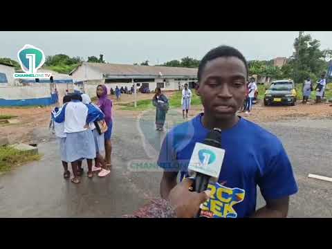 Takoradi Floods Disrupt Exams at OITI as Classrooms Go Under Water