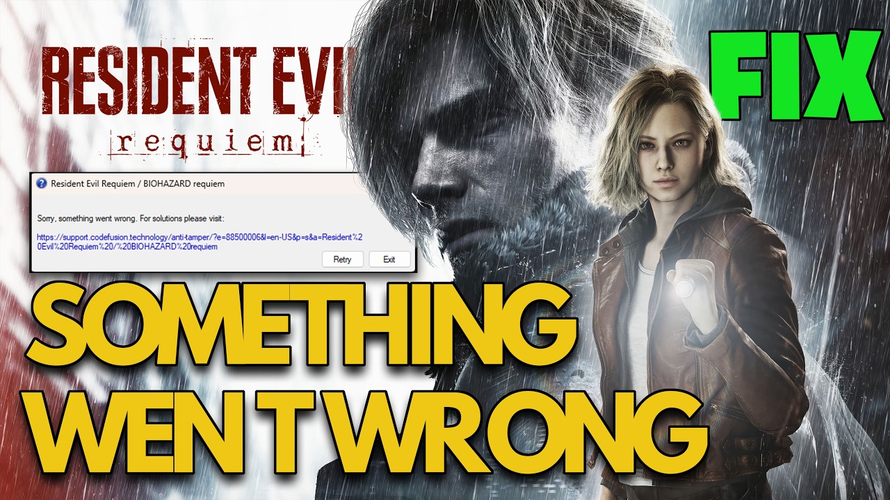 How To Fix Resident Evil Requiem “Something Went Wrong” Crash Error 🎮