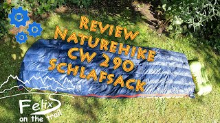 Naturehike CW290 Schlafsack Daunenschlafsack günstig + ultraleicht - nur 610g - Aliexpress
