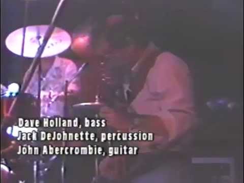 Gateway Trio (Abercrombie, Holland, DeJohnette) - NYC, NY, 1985-05-12