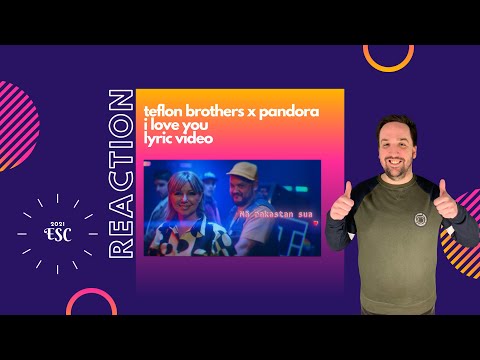 REACTION / TEFLON BROTHERS X PANDORA "I Love You" I UMK 2021 I ESC 2021 (Finland)
