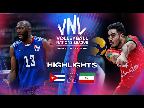 🇨🇺 CUB vs. 🇮🇷 IRI - Highlights | Week 1 | Men's VNL 2024